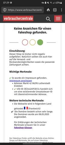 Ist dieser Online Shop Seriös? (Kleidung, Webseite, Schuhe)