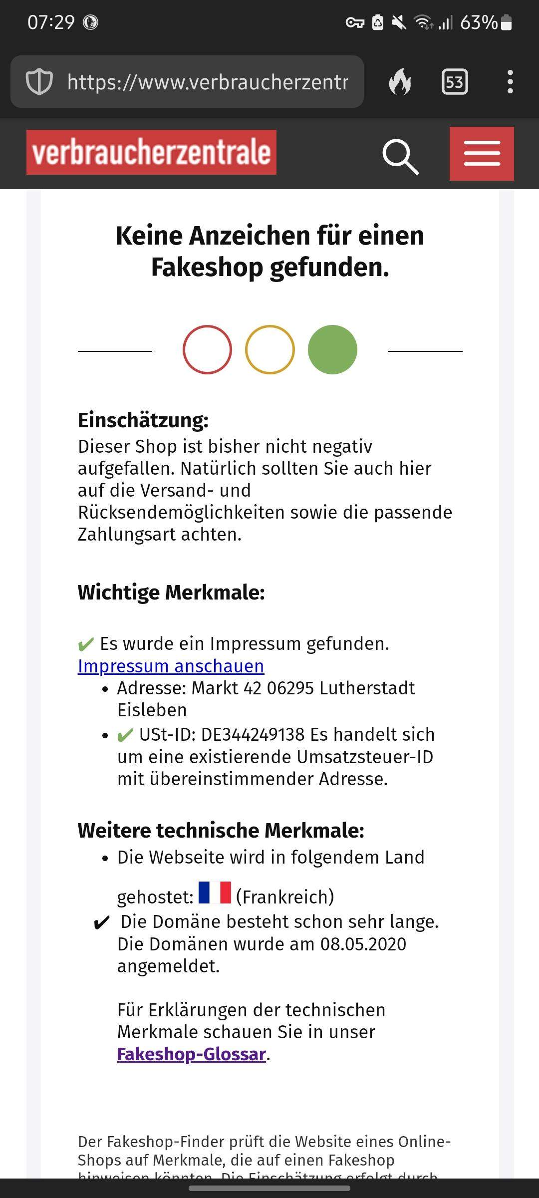 Ist dieser Online Shop Seriös? (Kleidung, Webseite, Schuhe)
