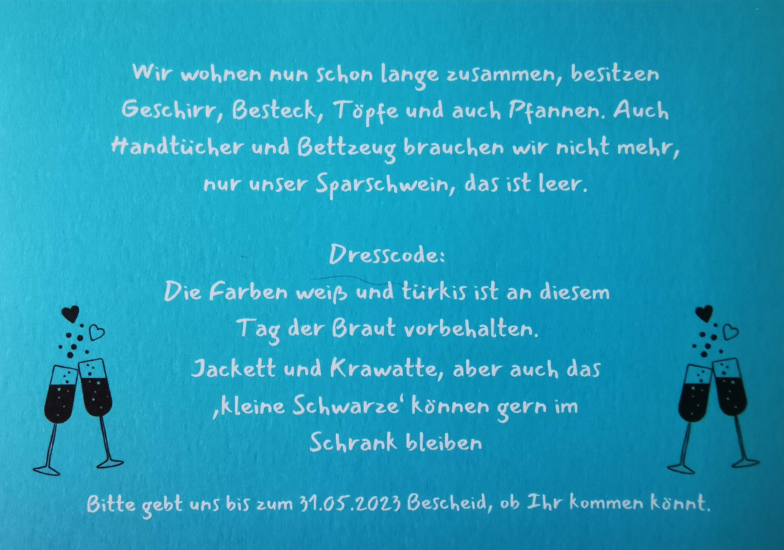 Geldgeschenk in Hochzeitseinladung schreiben? (Liebe, Text, Hochzeit)