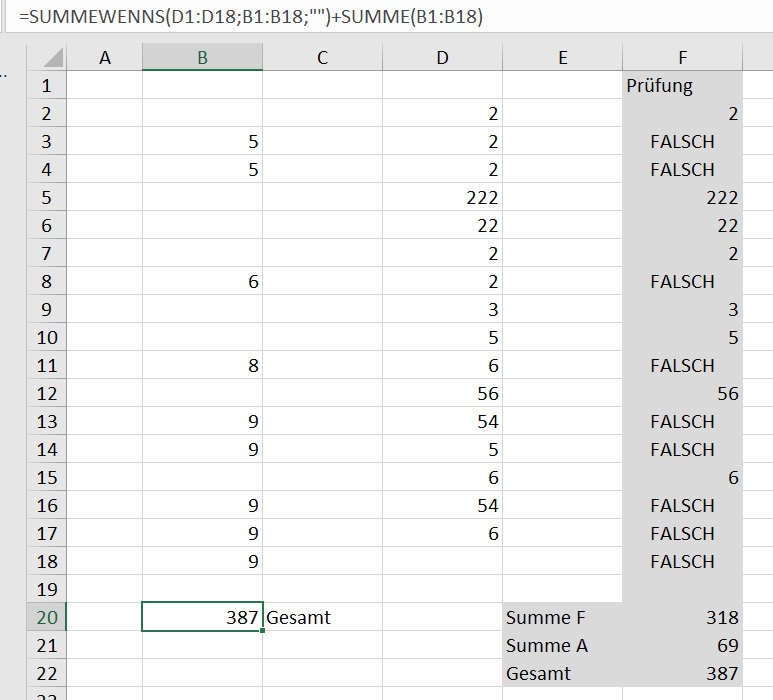 Excel: Wenn Leer Dann A Wenn Nicht Leer Dann B? (Microsoft, Formel ...