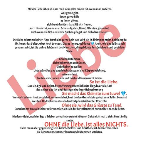 - (Gefühle, Liebeskummer)