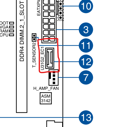 Header Tpb Mainboard tb-header? (Gaming PC, Asus)