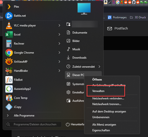 Computer Namen ändern? (Laptop)