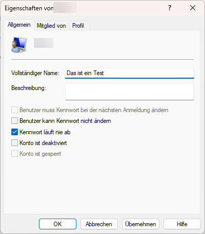 Computer Namen ändern? (Laptop)