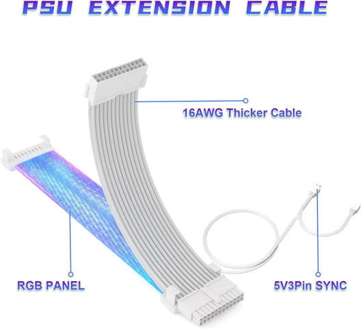 Wie heißen die leuchtenden GPU kabeln? (Gaming PC, AMD, Nvidia)