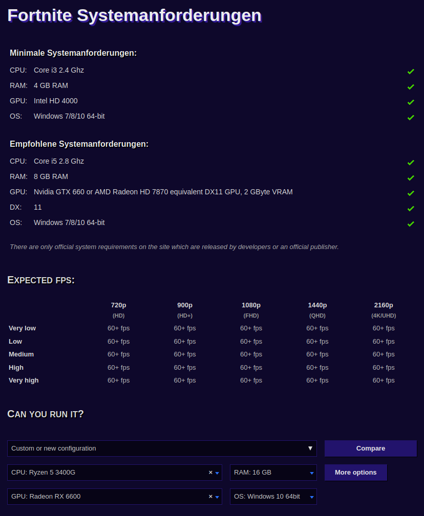 Fortnite stürzt ab wegen schlechtem Prozessor? (Gaming PC, CPU, GPU)