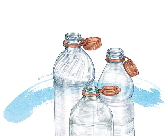 PET Flaschen Deckel: Warum kann ich bei Plastikflaschen nicht mehr