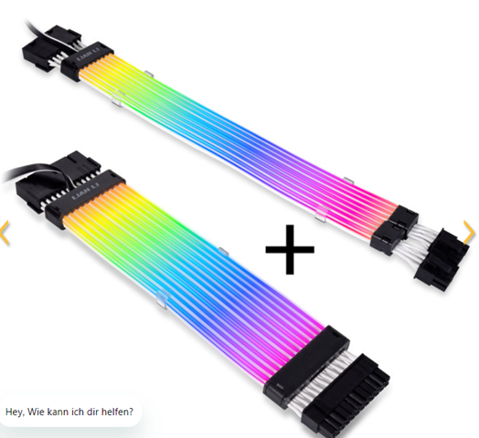 Led Graphics Card Cable Wo bekommt man solche LED Kabel her? (Grafikkarte, Gaming PC, AMD)