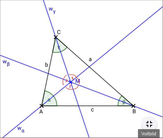  - (Geometrie, Dreieck, Winkel)