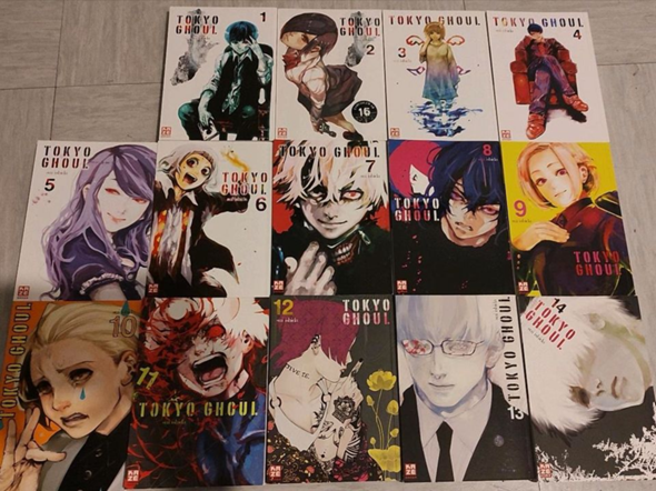 Wie viele Bände hat Tokyo Ghoul? (Anime, Manga)