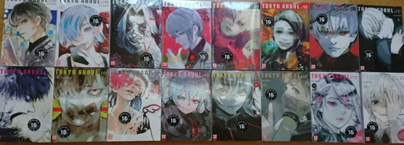 Wie viele Bände hat Tokyo Ghoul? (Anime, Manga)