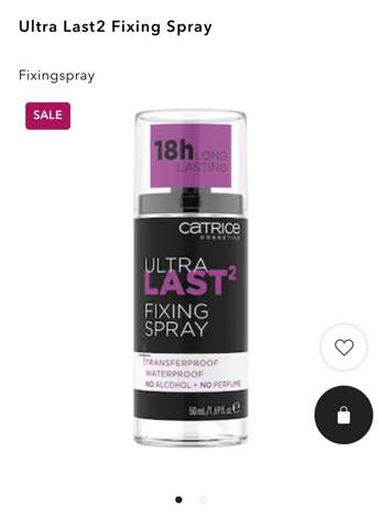 Ultra Last2 Fixing Spray –