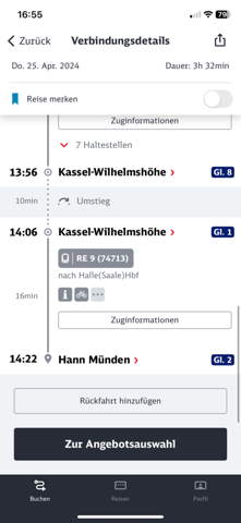  - (Reise, Bahn, Zug)