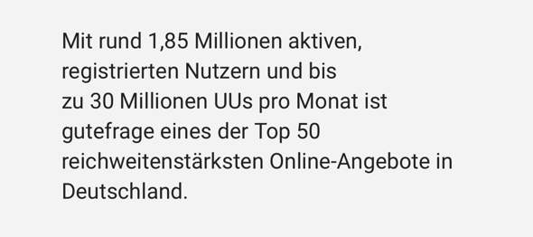 - (gutefrage.net, Community, gutefrage-Nutzer)