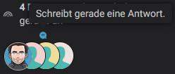- (Zeichen, Fragestellung, Logo)