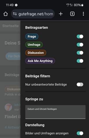- (gutefrage.net, Community, Diskussion)