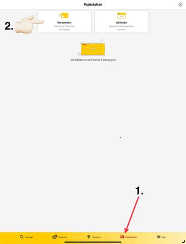 Amazon QR-Code für Retouren wie bekomme ich den in die DHL App für die ...
