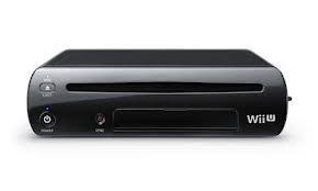 Wii U schwarz vorne - (Wii, Controller, Nintendo Wii U)