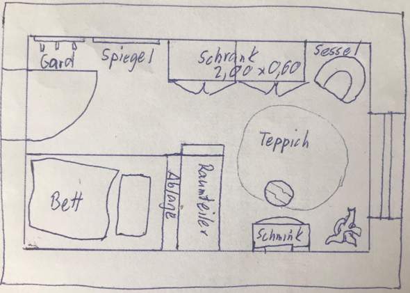 - (Design, Möbel, Bett)