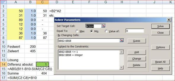 Bild 1 - (Excel, Formel, makro)