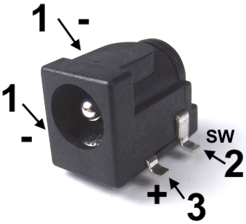 Wie ist die Pohlung für einen Hohlstecker? (Physik, Akku, Elektrik)