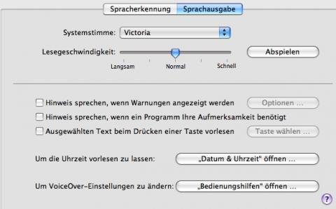 Systemeinstellung "Sprache" - (Computer, Sprache, Programm)