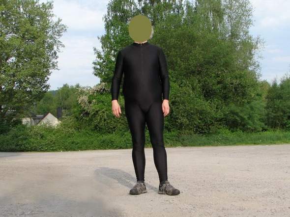 - (voltigieren, Lycra)