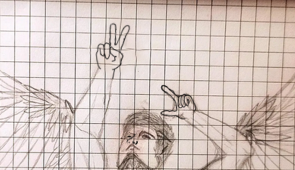 - (Menschen, Zeichnung)