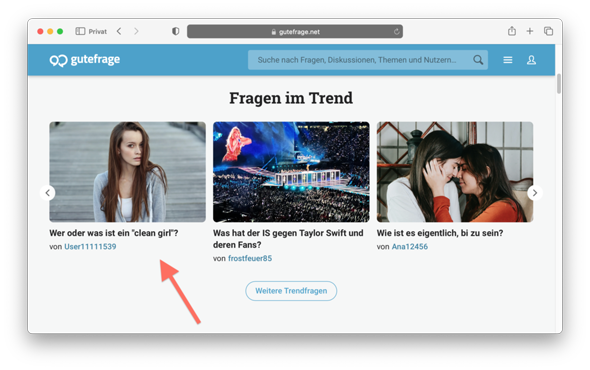 - (TikTok, Jugendsprache)
