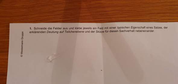 - (Schule, Chemie)