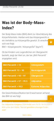 - (Gewichtszunahme, zu dick)