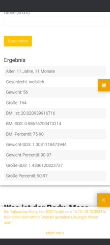 - (Gewichtszunahme, zu dick)