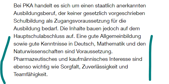 Kann man mit hauptschulabschluss Apotheke ausbildung machen? (Berufsschule)