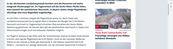 - (Deutschland, Überschwemmung)