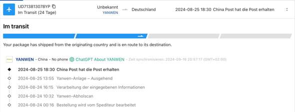 - (Amazon, Versand, Bestellung)