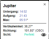 - (Astronomie, Sterne, Weltraum)