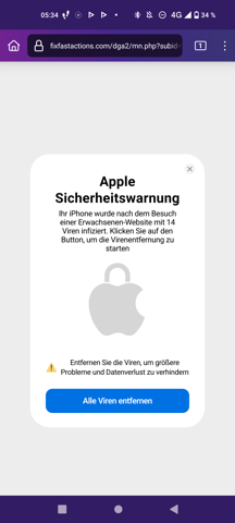 - (Apple, iPhone, Virus)