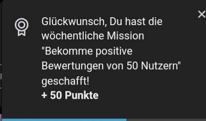 - (gutefrage.net, Tägliche Mission)