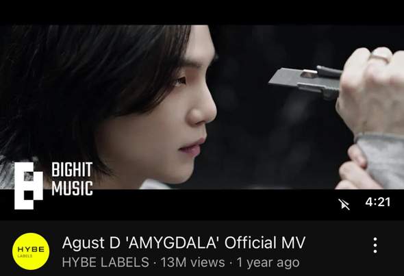 - (K-Pop, BTS, agustd)