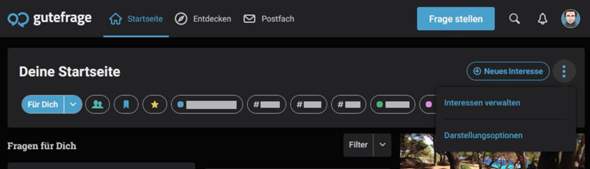 - (gutefrage.net, Funktion, Filter)