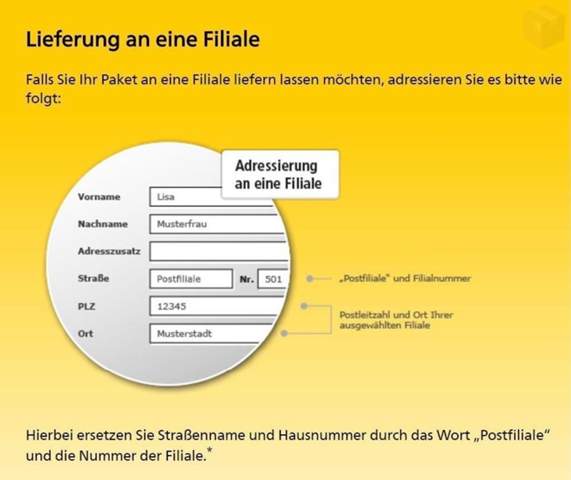 - (Paket, DHL-Packstation)