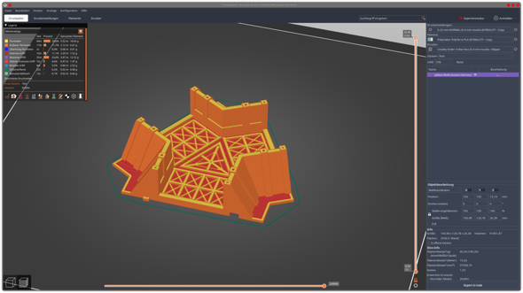- (3D-Modelle, 3D drucken, Slicer)