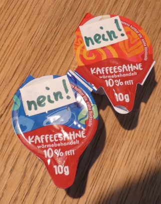 - (Kaffee, Milch, Rewe)