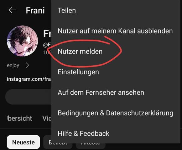 - (YouTube, App, Instagram)
