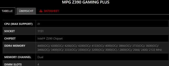 - (Mainboard, RAM, MSI)