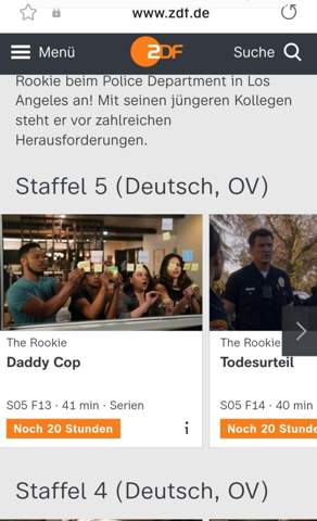 - (Serie, Fernsehen, TV)