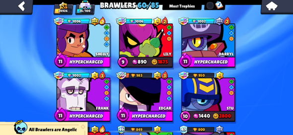 - (Supercell, Brawl Stars, brawler)