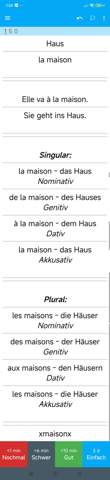 - (Französisch, Vokabeltest)