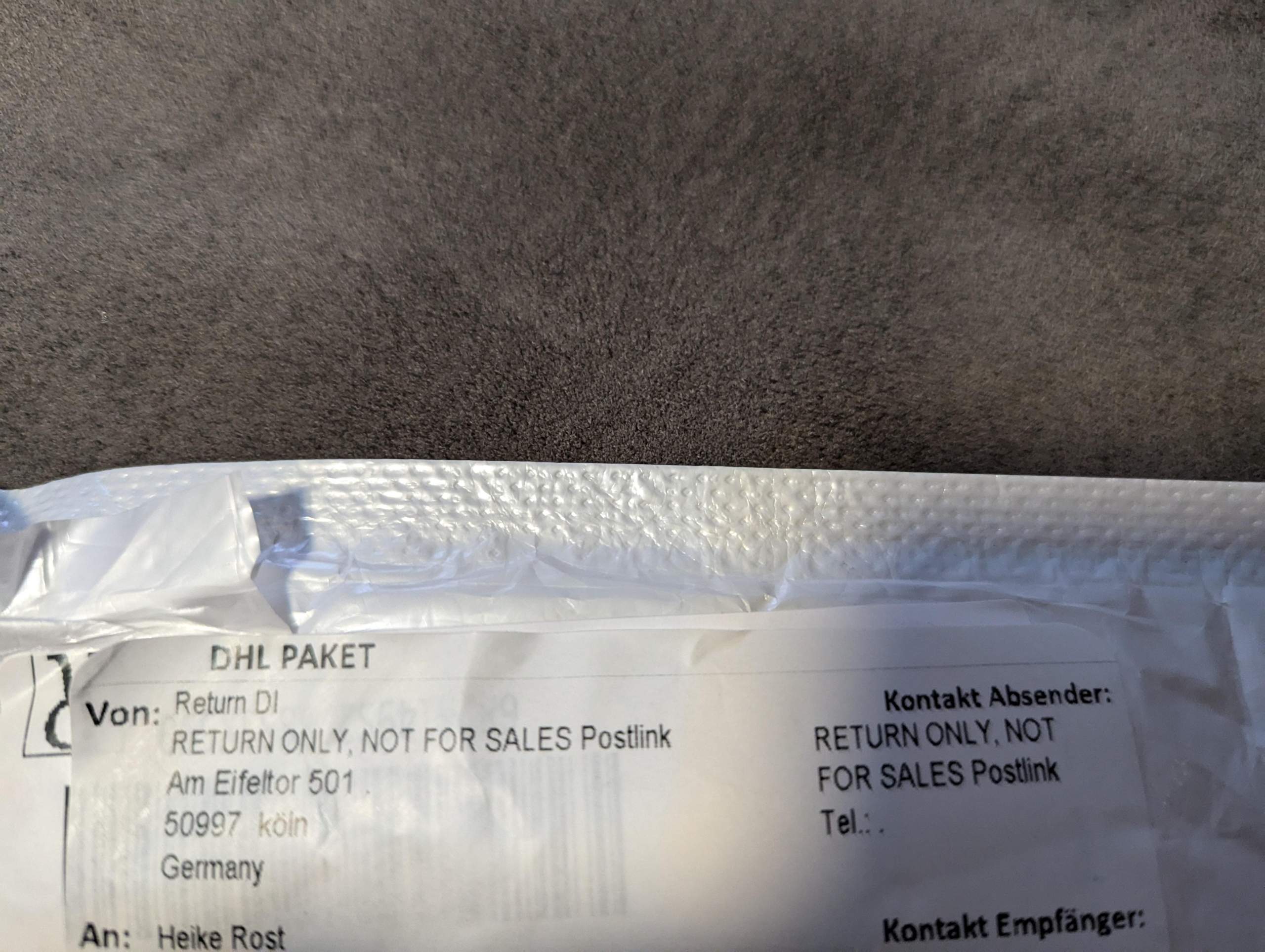 Dhl Paket Betrüger? (Versand)
