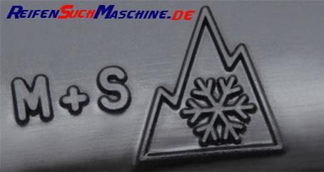 M+S Reifen Schneeflockensymbol - (Auto, Polizei, Verkehrsrecht)